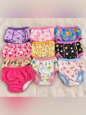 Girls Baby/Toddler Underwear & Bloomers Bundle – Cute Prints 3T
